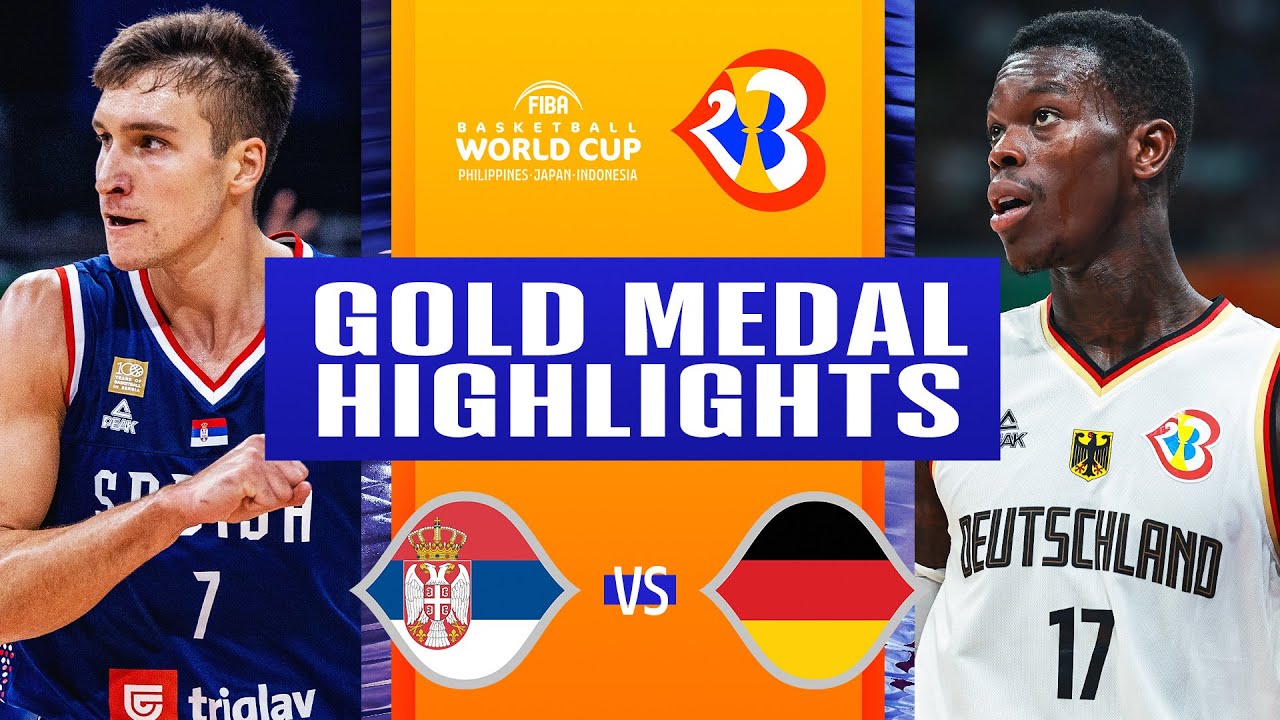 SERBIA vs GERMANY | #FIBAWC GOLD MEDAL GAME HIGHLIGHTS | September 10, 2023