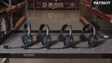 PATRIOT How to Use | Programming Eartec UltraLITE Wireless Intercom System
