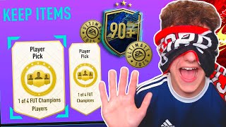 BLIND red player picks for ULTIMATE TOTS... | FIFA 21 FUT CHAMPS