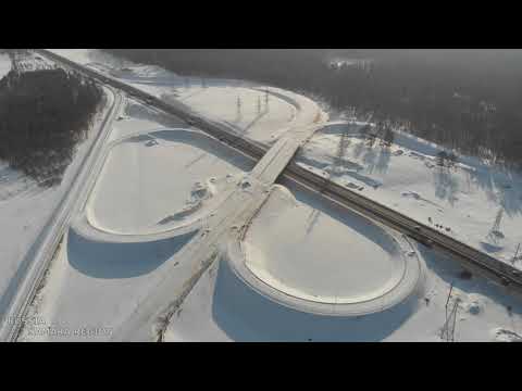 Маршрут "Европа-Западный Китай" / дорожная развязка с М5 УРАЛ  984 км / Самарская область / Russia