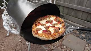 Making Pizzas on the Po-Boy Outdoor Pizza Oven