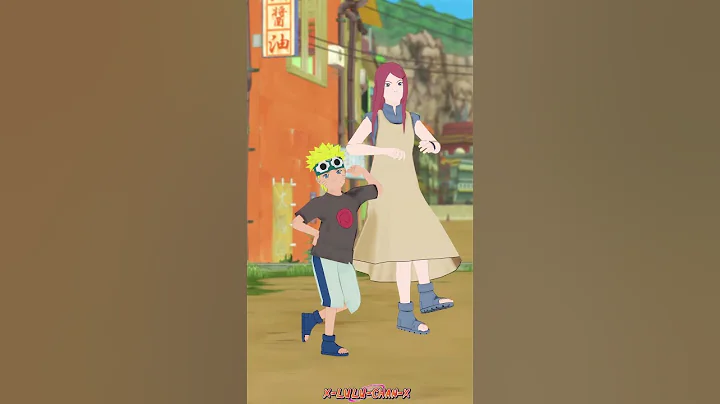 [MMD] Kushina and Naruto-Cute Oui Dance Trend! #naruto #kushinauzumaki #dance