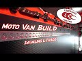 Ford Transit Moto Van Build #5 : Installing L Track