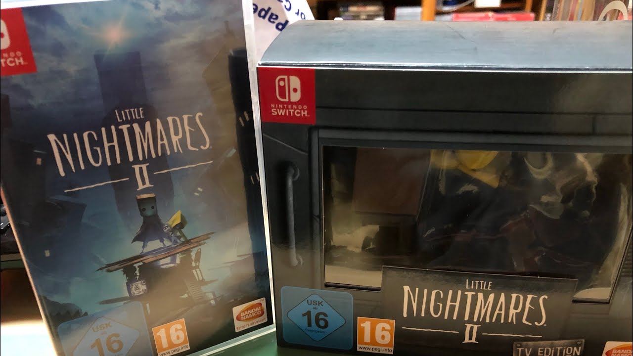 Little Nightmares 2 (II) TV Edition Unboxing & Startup for Nintendo Switch!  