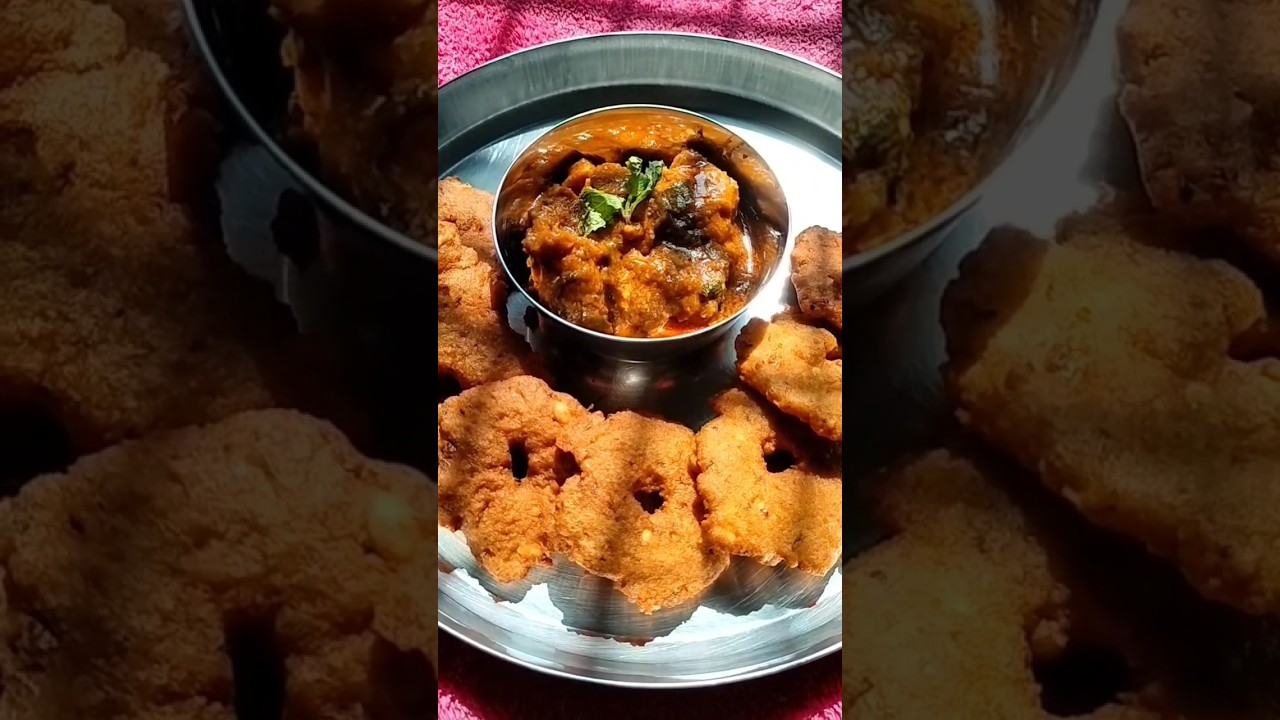 Forever Combo | Alsanda Vada 😋| Naatu Kodi pulusu 🤤| Crazy Combo  #rayalaseemavantalu