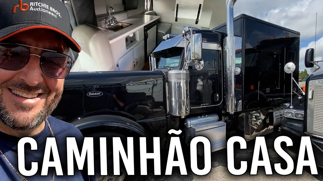 CAMINHÃO CASA- INACREDITAVEL O TAMANHO DESTE CAMINHAO TEM ATÉ BANHEIRO🇺🇸