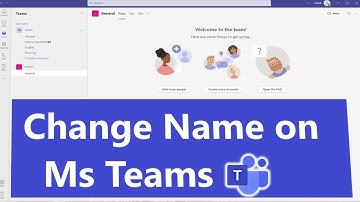 how to change name in microsoft teams | microsoft teams name | microsoft teams change name