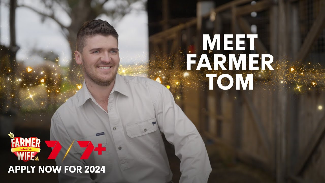 Meet Farmer Tom | Apply now for #FarmerAU - YouTube