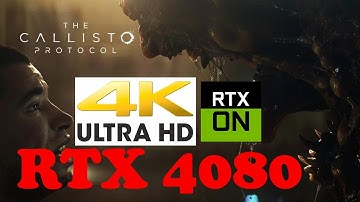 The Callisto Protocol (PC) Max Settings RTX ON 4K60FPS NVIDIA RTX 4080 with FPS Counter