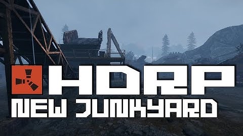 Rust HDRP - In Game Footage & New Junk Yard Monument