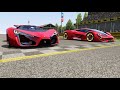 Ferrari F80 vs Lamborghini Terzo Millennio at Monza Full Course