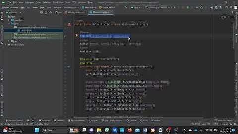 Membuat kalkulator sederhana di android studio