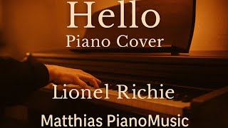 Lionel Richie - Hello - Piano Cover - [Instrumental]