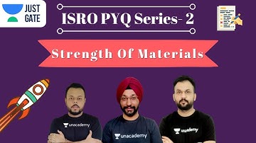ISRO PYQ Series - 2 | Strength Of Materials | Just GATE Civil | Amanpreet Singh Chadha
