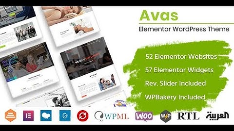 Avas -  Elementor WordPress Theme