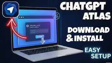How To Download & Install ChatGPT Atlas Browser (2025) | Atlas Browser Mac Tutorial