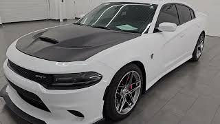 2016 DODGE CHARGER SRT HELLCAT BRIGHT WHITE CLEARCOAT 4K WALKAROUND 14531Z