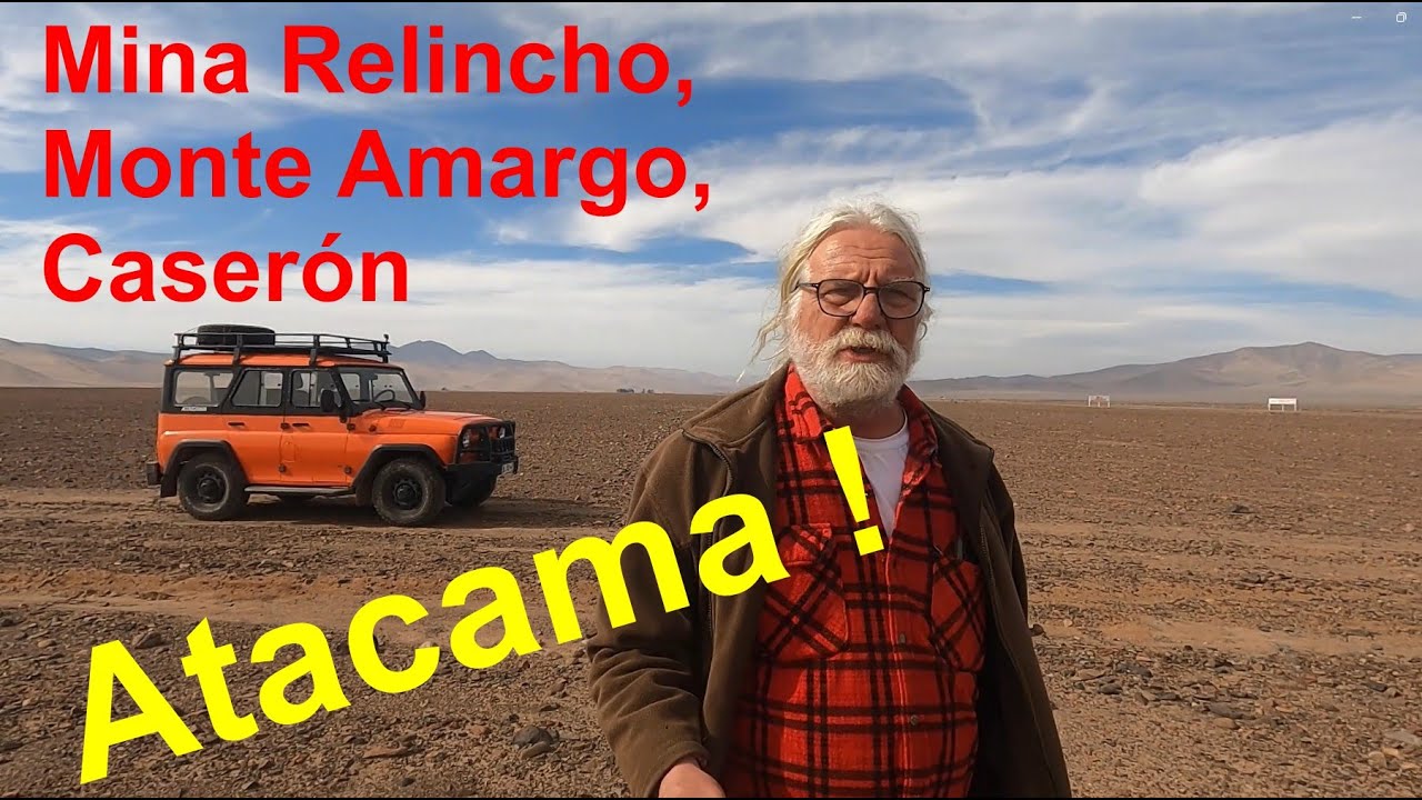 Mina Relincho sector Caserón y Monte Amargo, valle río Copiapó, Atacama.