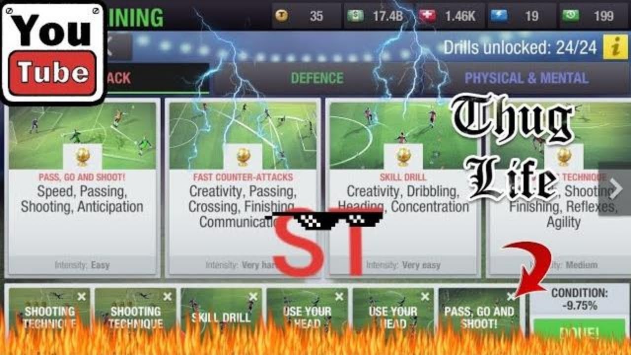 landing maskine cement TOP_ELEVEN 2019 - TOP ELEVEN 2019 STRIKER TRAINING *WHITE SKILLS* - YouTube