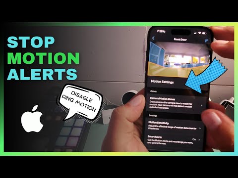 كيفية إيقاف تشغيل تنبيهات الحركة على Ring