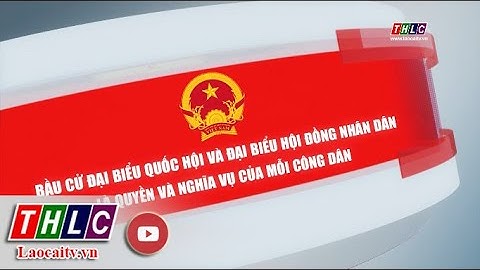 Phổ biến Luật Bầu cử đại biểu Quốc hội và đại biểu HĐND các cấp (5/4/2021) | THLC