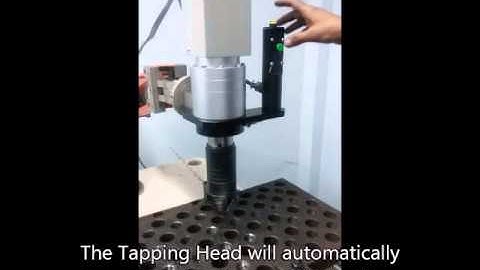 TapEasy Electric Tapping Machine M33 - Auto Mode with depth control