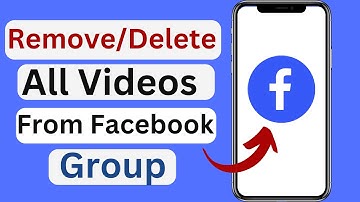 remove all videos from facebook group | how to delete video in facebook group
