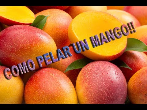 Video: 3 formas de pelar un mango