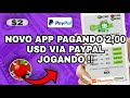 FRUIT SPEAR | NOVO APP PAGANDO!! SAQUE MÍNIMO DE 2,00 USD | COMO GANHAR DINHEIRO VIA PAYPAL !!