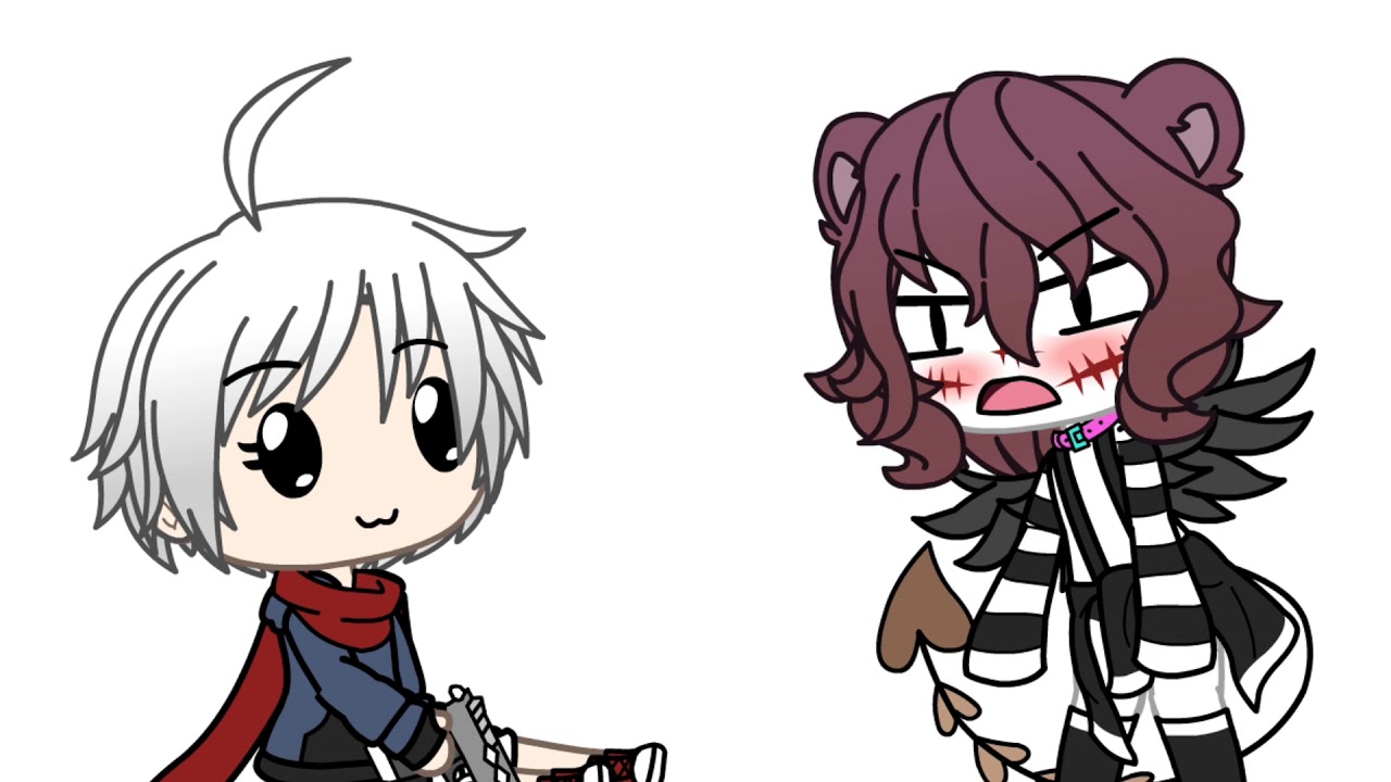 Как нарисовать gacha life волосы