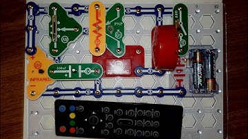 Snap Circuit Light Project 42 Audio Infrared Detector