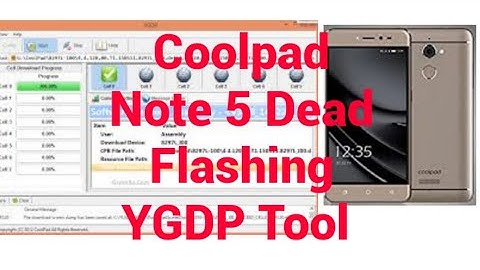 Coolpad Note 5 3600i Dead Flashing YGDP