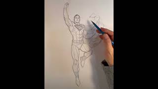 Frank Cho Drawing Demo  Superman