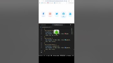 🚀 Social Buttons with Creative Hover Effects #webdevelopment #coding #hovereffect #shorts