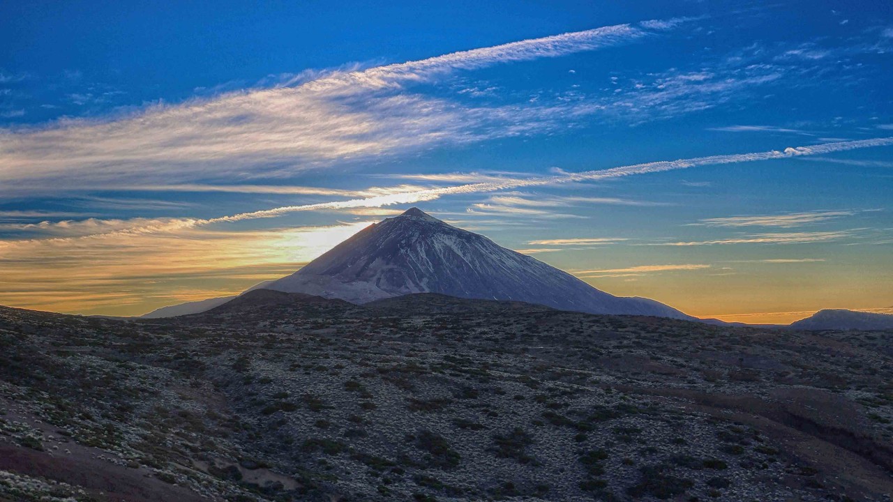 Тенерифе Остров в Атлантическом океане.