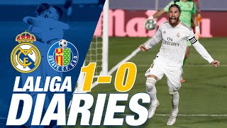 Join us at ciudad real madrid where zidane's team faced a tough laliga
test against getafe. the only goal in hard fought victory came from
sergio ramos aft...