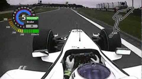 Rubens Barrichello onboard lap Nurburgring 2009