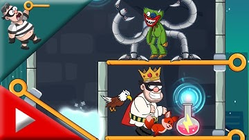 Prison Escape Pin Rescue New Gameplay All Levels - Puzzle Game Android