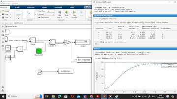 función de transferencia con #arduino y #simulink con la herramienta #ident de Matlab