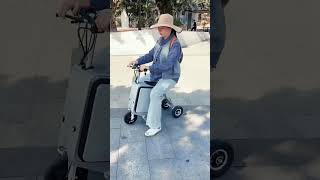 Suitcase E-Scooter: The Ultimate Travel Hack? 🧳 Rides &amp; Folds! #electrictrike #wontool