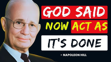 Learn to Act As If Nothing Can Stop You | Napoleon Hill