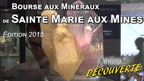 Bourse aux Minraux Sainte Marie aux Mines 2015 - A...