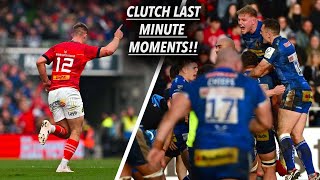 Rugby's Most Dramatic Last Minute Moments in 2023!