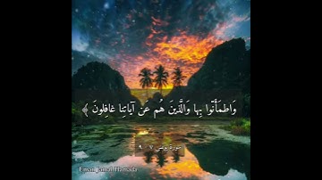 سورة يونس آية [ ٧ - ٩ ]