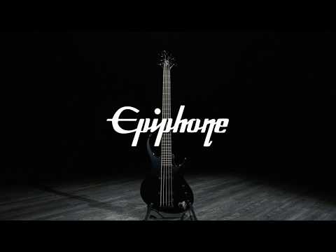 Epiphone Toby Deluxe V Bass, Ebony | Gear4music demo