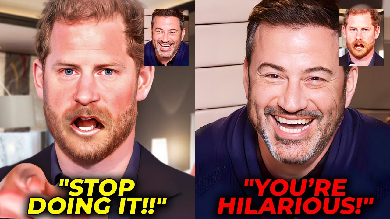 ⁣Prince Harry CONFRONTS Jimmy Kimmel For HUMILIATING Him AGAIN!
