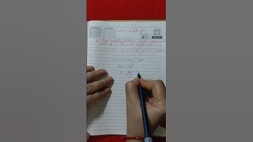 If two complementary angles are in the ratio 2:3, then the angles are, # ,#maths ,#class,#yt