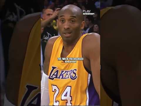 When Kobe Said This To LeBron James 💎 #shorts #nbahighlights