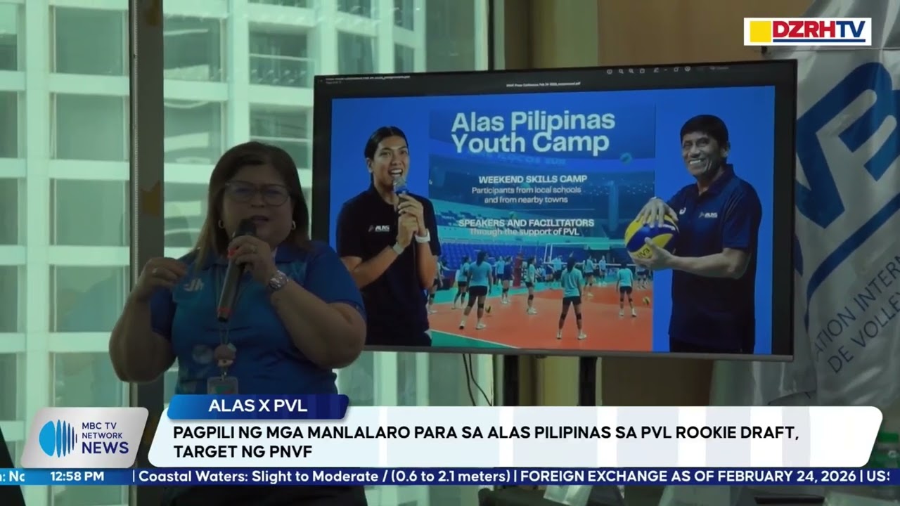 PAGPILI NG MGA MANLALARO PARA SA ALAS PILIPINAS SA PVL ROOKIE DRAFT, TARGET NG PNVF