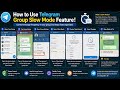 How to Use Telegram Group Slow Mode Feature !